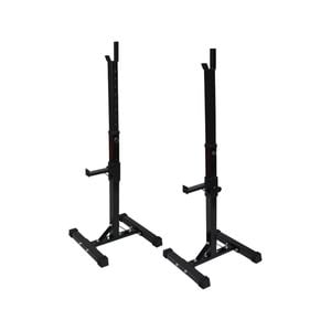Adjustable Squat Rack - Free Standing Barbell Bar Squat Stand