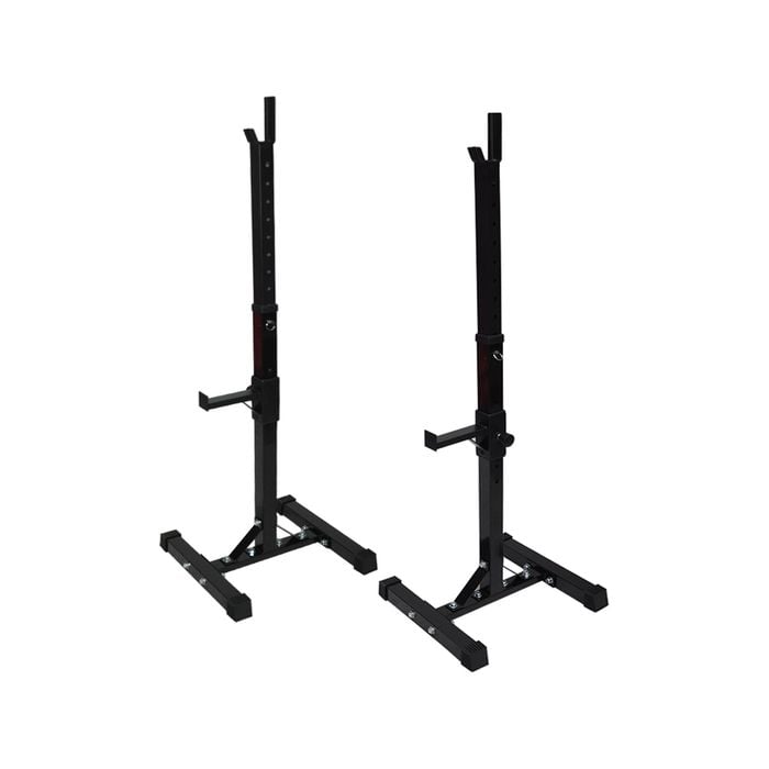 Adjustable Squat Rack - Free Standing Barbell Bar Squat Stand