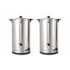 Pro.equip 20L Hot Water Urn Stainless Steel (2 Pack)