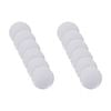 12x Partyware Resuable Melamine Snack Plate Tableware 200mm White