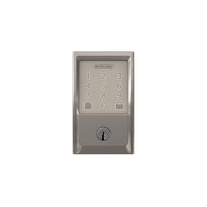Schlage Nickel Satin Plate Encode Smart Wi-Fi Deadbolt