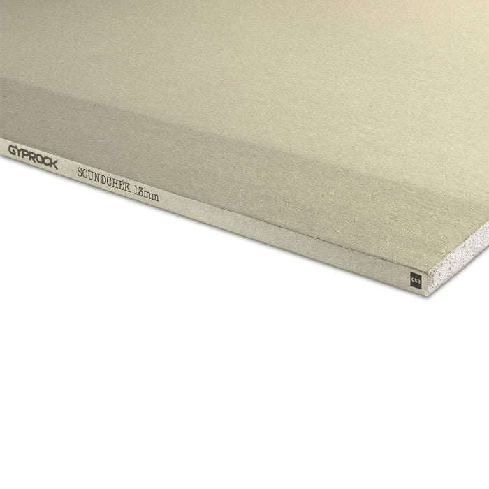 Gyprock CSR 3000 x 1200 x 13mm  3.60sqm Soundchek™ Plasterboard RE
