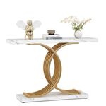 Modern Console Table Coffee Narrow Side Desk