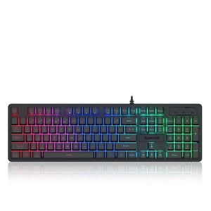 Redragon K521-rgb Netherbane Black Full-size Rgb Gaming Keyboard