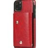 For Iphone 11 Pro Max Luxury Leather Wallet Shockproof Case Cover