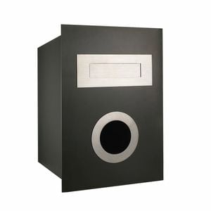 Sandleford Woodland Grey Ned Kelly Fence Mounted Letterbox