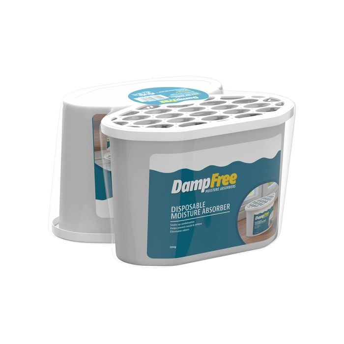 DampFree 300g Disposable Moisture Absorbers - 2 Pack
