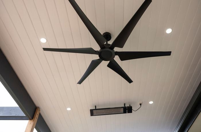 Transform your outdoor oasis: Install a ceiling fan for comfort and breezes