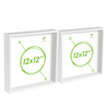Nicola Spring 2 Piece Box Photo Frame Set - 12 X 12 Square Acrylic Frame