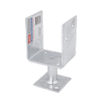 Pryda 65x90mm M10 Full Stirrup Post Anchor