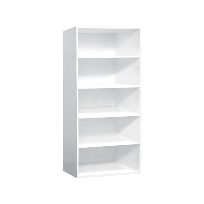 Lugna 1535 x 600 x 380mm White 4 Shelf Robe Insert