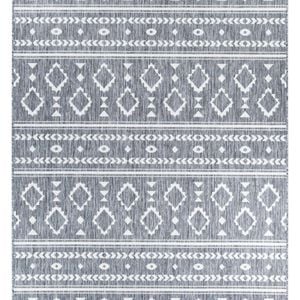 Long Island 3333 Gu6e 200x290 Grey Cream Rug