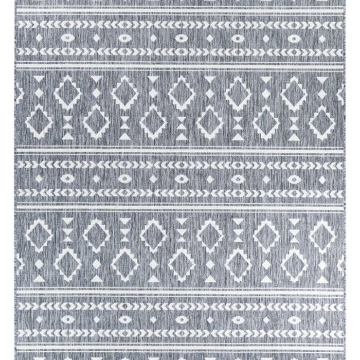 Long Island 3333 Gu6e 200x290 Grey Cream Rug
