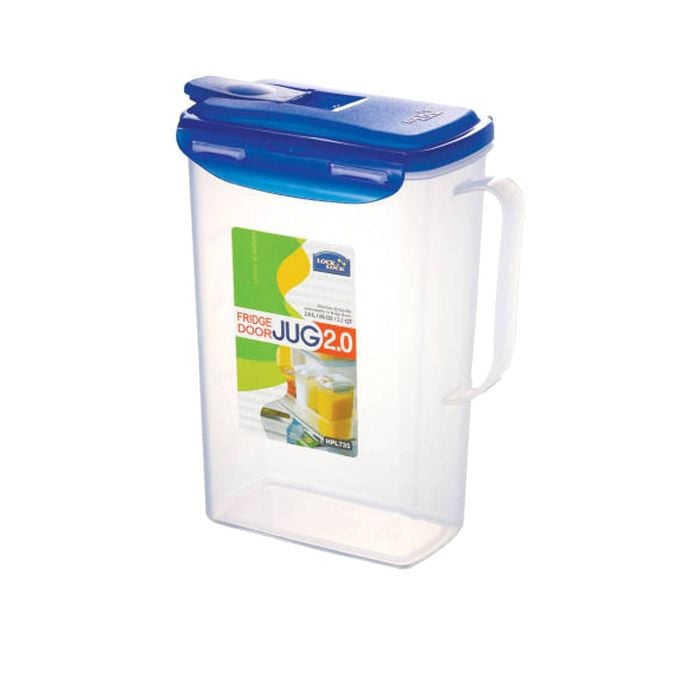 Lock & Lock Classic Water Jug 2L Blue