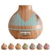 Devanti Ultrasonic Aroma Diffuser Aromatherapy 400ml LED Lights Light wood grain