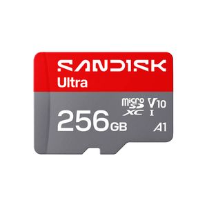 SanDisk 256GB Ultra microSDXC 100Mb/s Class 10 UHS-I Micro SD Card With Adapter