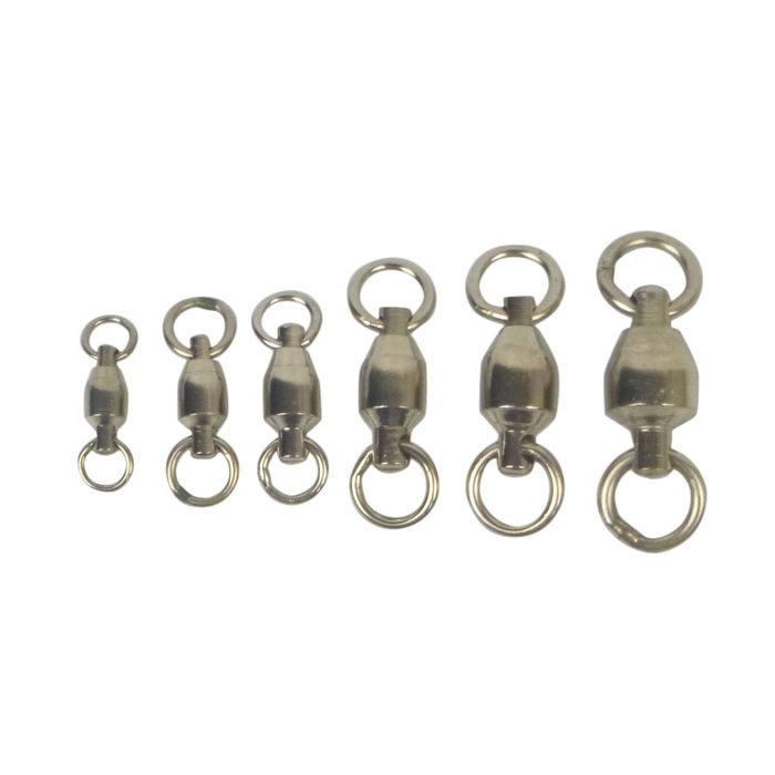 Swimerz Heavy Duty Ball Bearing Swivels, Size 8, 8 Pack