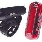Moon Nova 80 Lumen and Pulsar 25 Lumen Battery Light Set