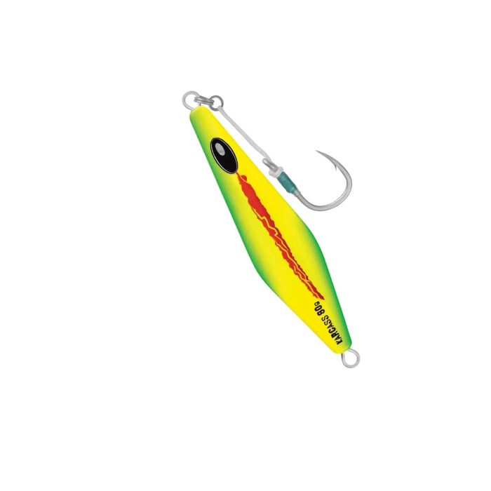 Halco Karcass Slow Pitch Fishing Metal Jig 80g H89 Lumo