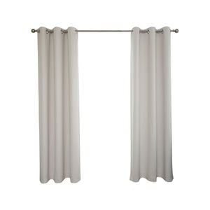 Windoware 120 x 223cm Doeskin Aspen Eyelet Room Darkening Curtain - 1 Pack