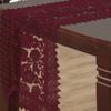 Leaf Burgundy Lace Table Runner 40 x 135 cm