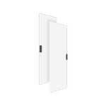 Lugna 1536 x 900 x 16mm White Double Doors - White 900mm