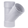 Holman 150mm 45° PVC DWV Female And Female Plain Junction