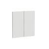 Kaboodle 600mm Sesame Salt Modern Rangehood Doors - 2 Pack
