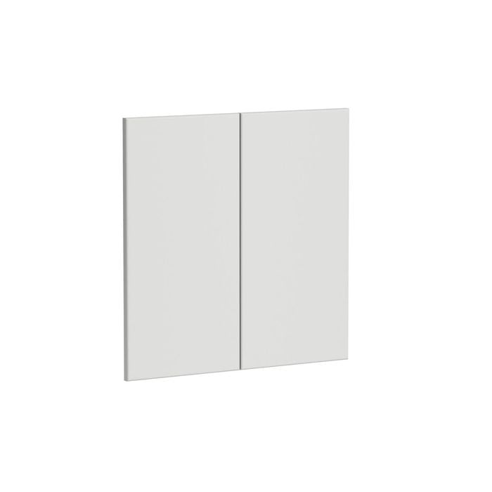 Kaboodle 600mm Sesame Salt Modern Rangehood Doors - 2 Pack