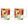 2PK Ashdene Puli Puli by Keturah Zimran Ochre Mug 350ml New Bone China
