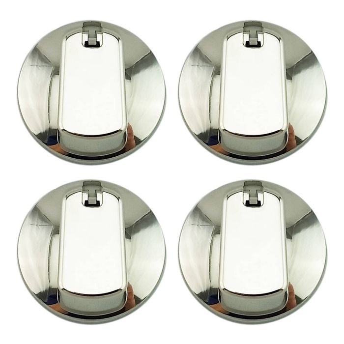 Chrome 35mm Knob Kit