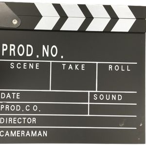 CLAPPER BOARD Director Video Scene Clapperboard TV Movie Film Slate Cut