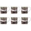 6PK Ashdene Working Dogs Ute New Bone China Coffee Tea Drinking Mug 380ml