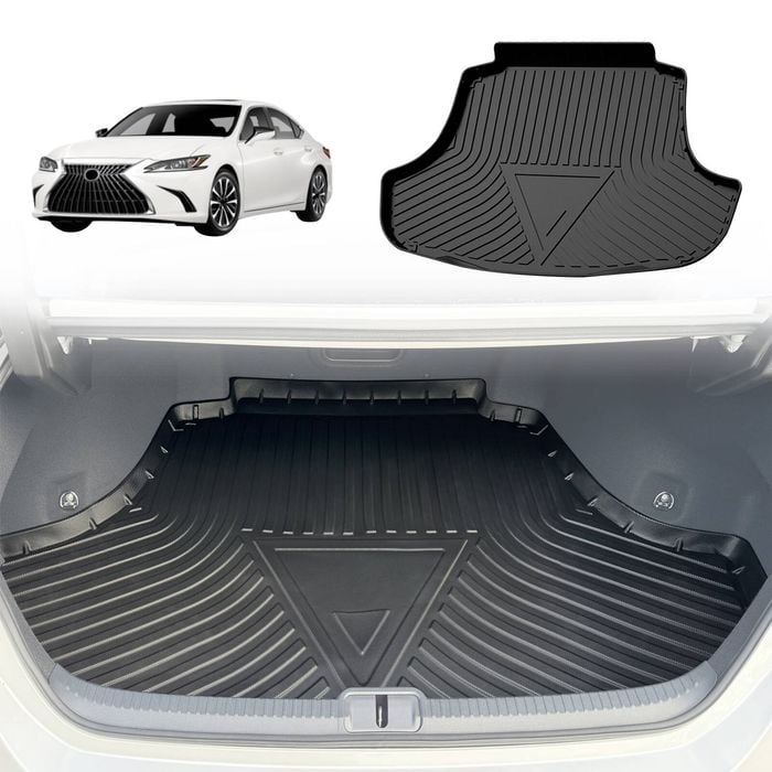 AUSGO Boot Liner for Lexus ES Series 2018-Onwards Cargo Trunk Mat Boot Mat