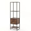 Costway 5-tier Bookshelf Display Bookcase Storage Organizer