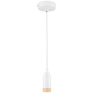 Brilliant Lighting 42W Conway White Timber Suspension Kit