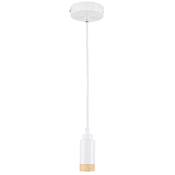 Brilliant Lighting 42W Conway White Timber Suspension Kit