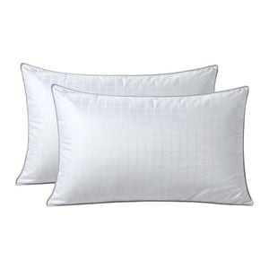 Accessorize Bedroom Collection Deluxe Hotel 2 Pack Firm  Pillow