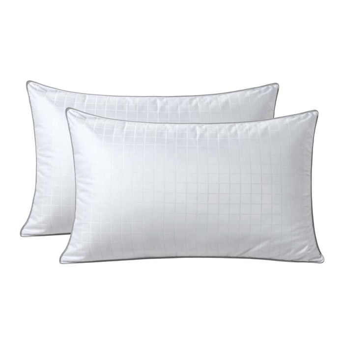 Accessorize Bedroom Collection Deluxe Hotel 2 Pack Firm  Pillow