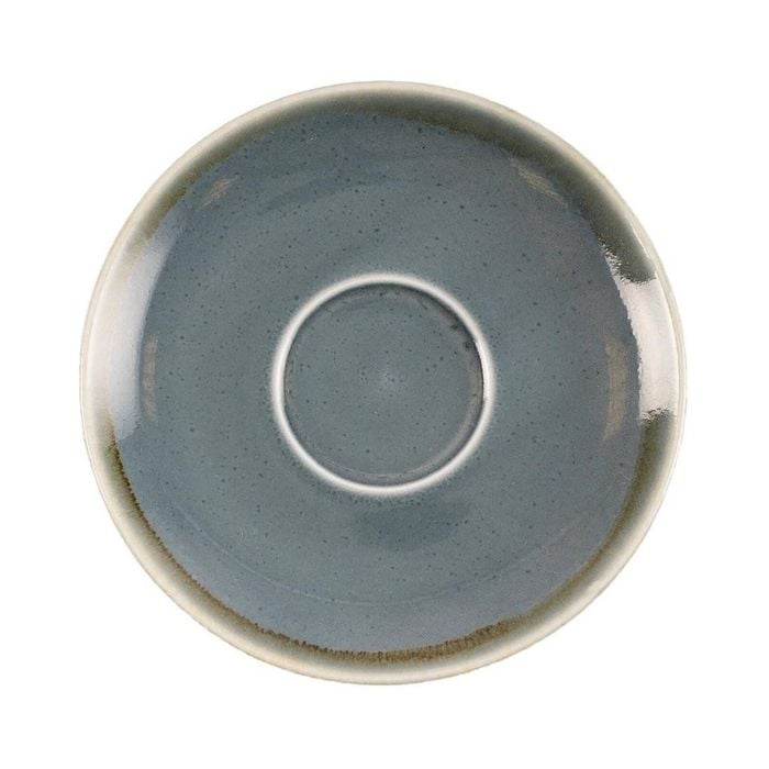 Olympia Cappuccino Saucer Kiln Ocean 140mm 6 Pack Tableware