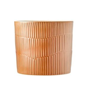 Borralheira 140 x 130mm Terracotta Cylinder Indoor Ceramic Pot - 140mm