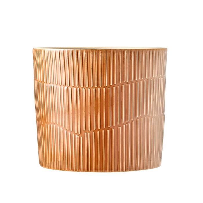 Borralheira 140 x 130mm Terracotta Cylinder Indoor Ceramic Pot - 140mm