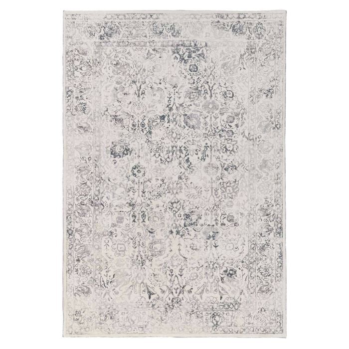 Loopsie-180cm X 120cm-yeni Grey And Beige Floral Washable Rug