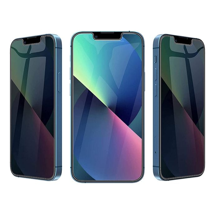 Nuglas Screen Protector Flat Clear Privacy Tempered Glass For Iphone 13 /13 Pro