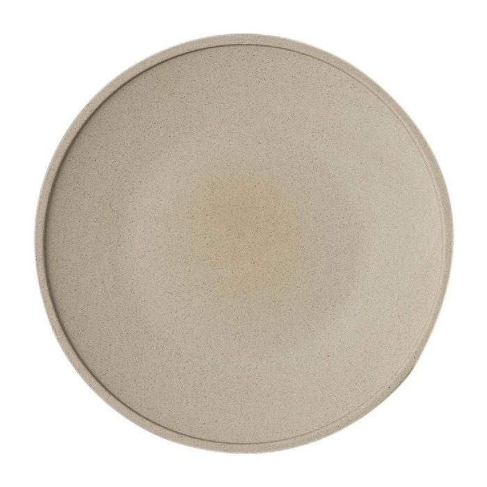Tablekraft Round Plates Soho Stone 255mm 4 Pack Dinnerware