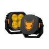 Lightfox Cygnus-4 Pair 3inch Osram led pod lights 1lux@506m Ip68 7,668lm