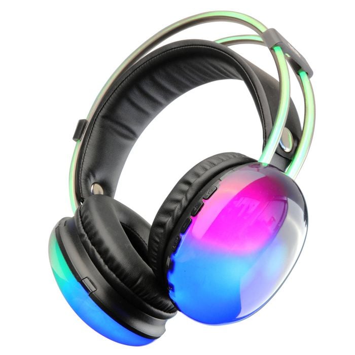 Laser RGB Bluetooth Headphones Black