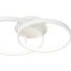 Cougar Lighting Zola Close To Ceiling Light White 2lt