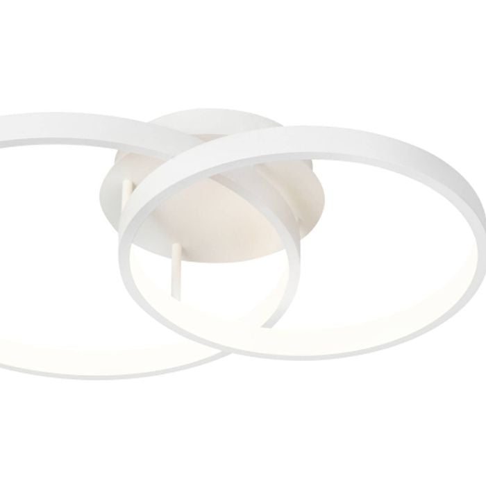 Cougar Lighting Zola Close To Ceiling Light White 2lt