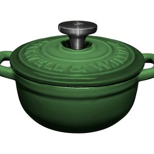 Maxwell & Williams Cookware Cast Iron Cocotte 9.5cm/260ml - English Racing Green